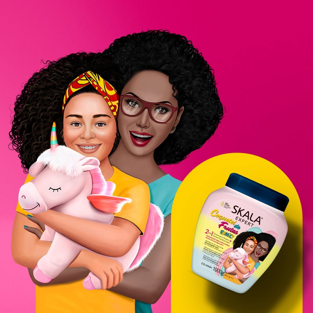 Skala Coquetel De Frutas Haar Treatment Creme 1000g