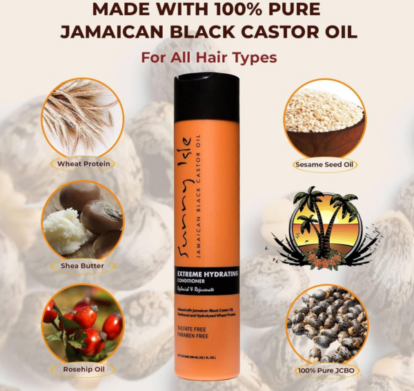 Sunny Isle Jamaican Black Castor Oil Extra Dark Extreme Hydrating Conditioner 298ml
