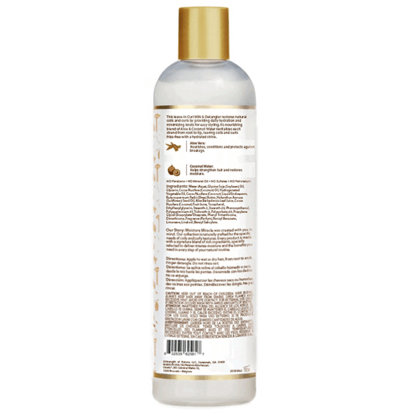 African Pride Aloë & Coconut Water Hydrate & Renew Curl Milk & Detangler 354ml African Pride Aloë & Coconut Water Hydrate & Renew Curl Milk & Detangler 354ml