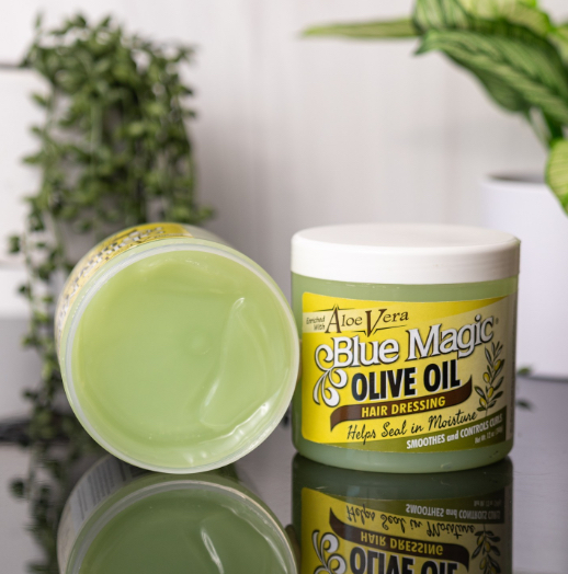 Blue Magic Olive Oil Hair Dressing with Aloe Vera 340gr