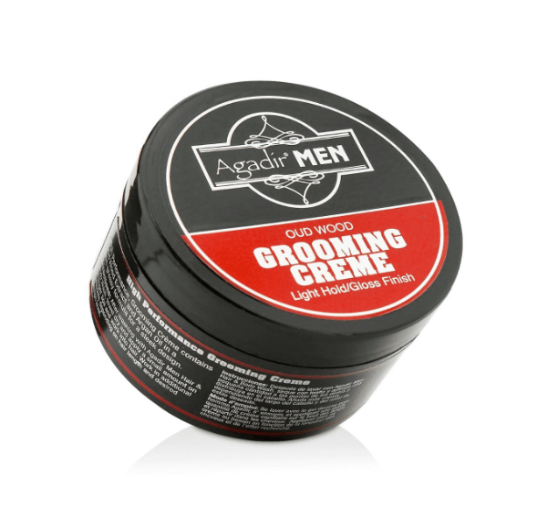 Agadir Men Oud Wood Grooming Creme Light Hold/Gloss Finish 85gr
