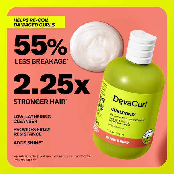 DevaCurl Curlbond™ Re-Coiling Mild Lather Cleanser 946ml