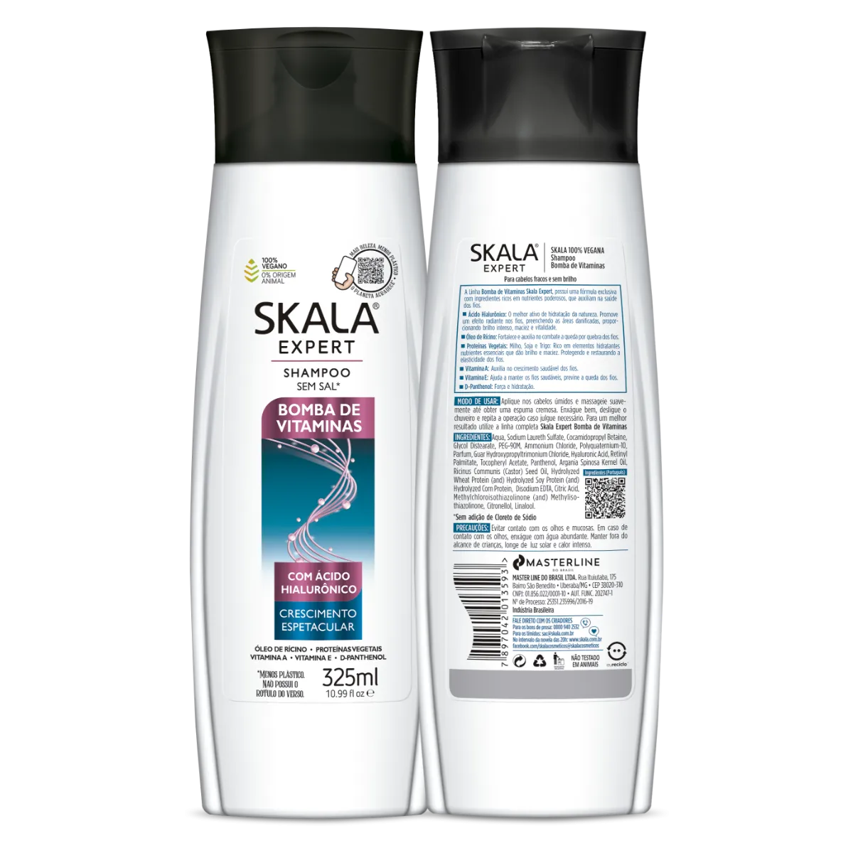 Skala Expert Bomba De Vitaminas Shampoo 325ml