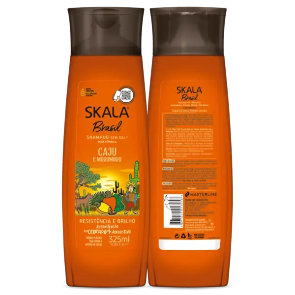 Skala Brasil Caju & Murumur Shampoo 325ml Skala Brasil Caju & Murumur Shampoo 325ml