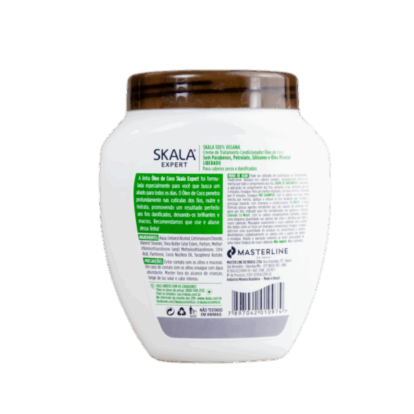 Skala Oleo de Coco Haar Treatment Creme 1000g Skala Oleo de Coco Haar Treatment Creme 1000g