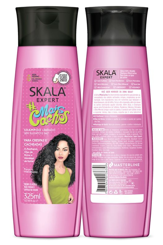 Skala Expert Mais Cachos Shampoo 325ml Skala Expert Mais Cachos Shampoo 325ml