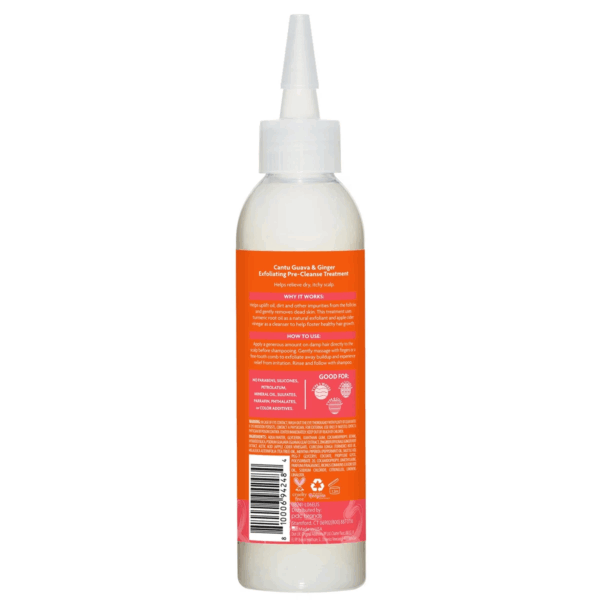 Cantu Guava & Ginger Scalp Exfoliating Pre-cleansing Treatment 180ml
