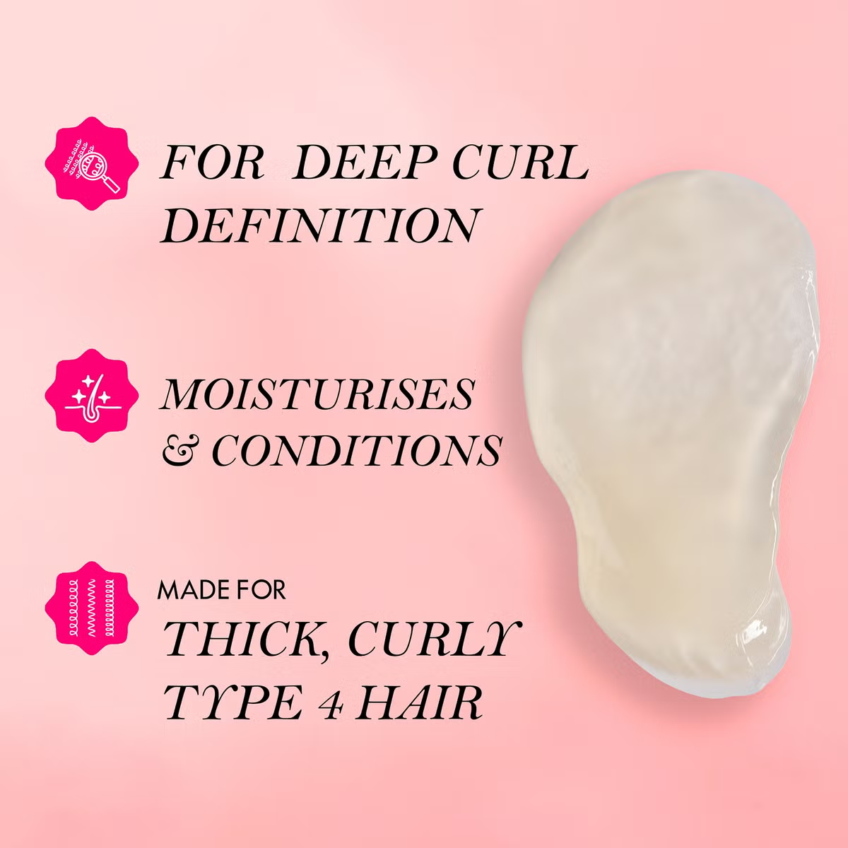 Mielle Pomegranate & Honey Coil Sculpting Custard 340 gr