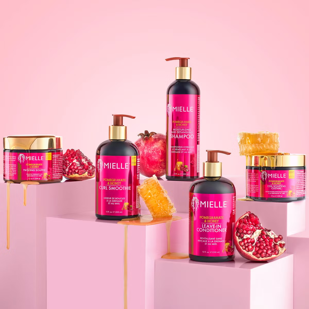 Mielle Pomegranate & Honey Coil Sculpting Custard 340 gr