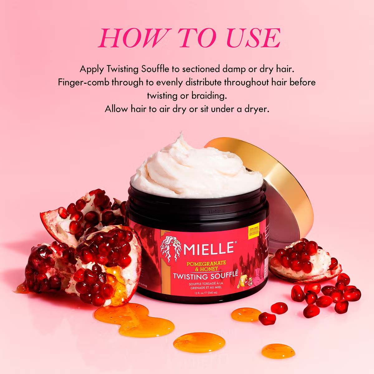 Mielle Pomegranate & Honey Twisting Soufflé 340g