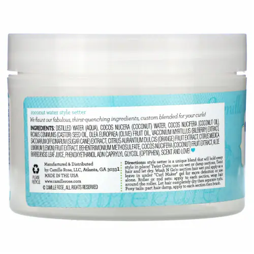 Camille Rose Coconut Water Style Setter 8oz