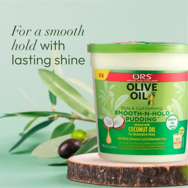 ORS Olive Oil Smooth-n-Hold Pudding Moisturizing Gel 368 gr ORS Olive Oil Smooth-n-Hold Pudding Moisturizing Gel 368 gr