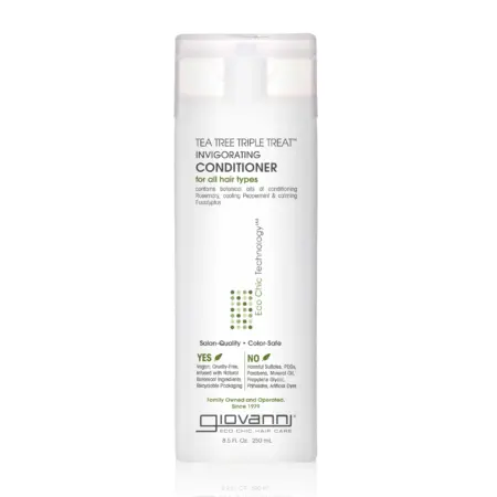 Giovanni Tea Tree Triple Treat Invigorating Conditioner 8.5oz Giovanni Tea Tree Triple Treat Invigorating Conditioner 8.5oz