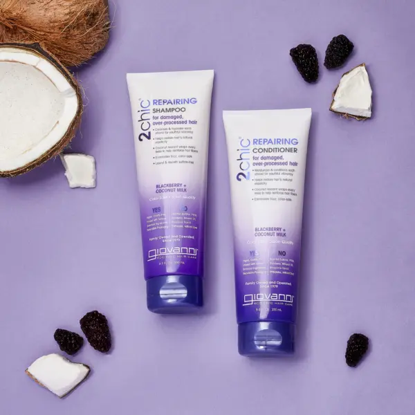 Giovanni 2Chic Blackberry & Coconut Milk Repairing Conditioner 250ml