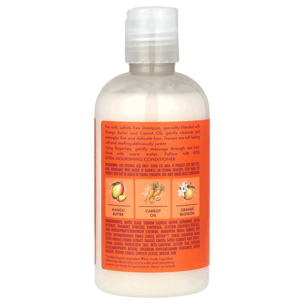 Shea Moisture Kids Mango & Carrot Shampoo 8oz Shea Moisture Kids Mango & Carrot Shampoo 8oz