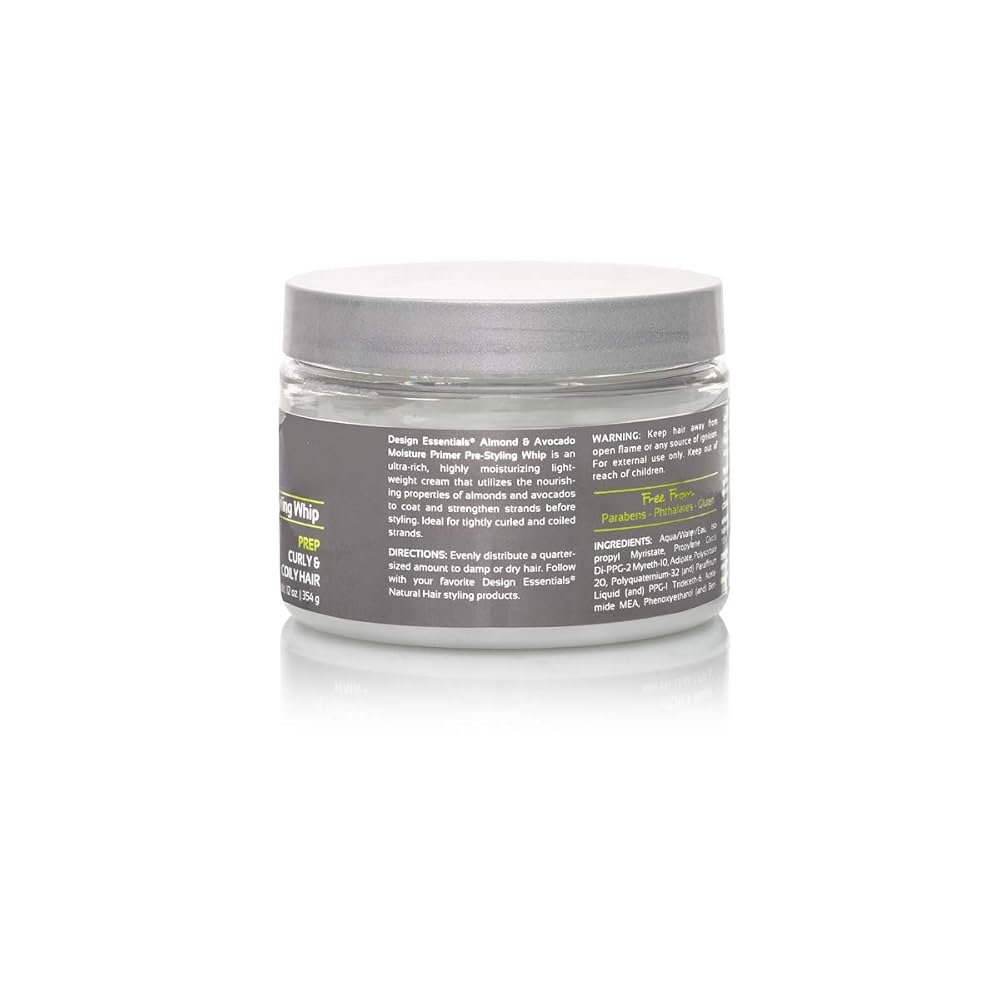 Design Essentials Almond & Avocado Moisturizing Primer Styling Whip 12oz