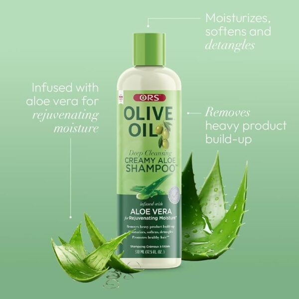 ORS Olive Oil Creamy Aloë Shampoo 370ml ORS Olive Oil Creamy Aloë Shampoo 370ml