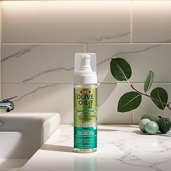 ORS Olive Oil Max Moisture Rice Water & Electrolytes Curl Defining Mousse 207ml ORS Olive Oil Max Moisture Rice Water & Electrolytes Curl Defining Mousse 207ml