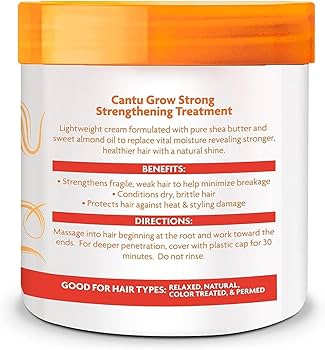 Cantu Shea Butter Grow Strong Strengthening Treatment 173 gr Cantu Shea Butter Grow Strong Strengthening Treatment 173 gr