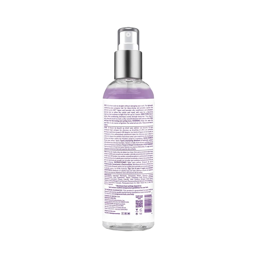 Design Essentials Agave & Lavender Moisturizing Blowdry Style Primer 236ml