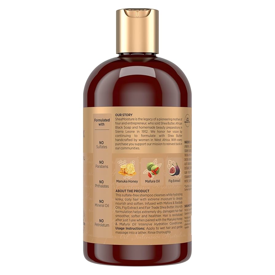 Shea Moisture Manuka Honey & Mafura Oil Shampoo 13oz