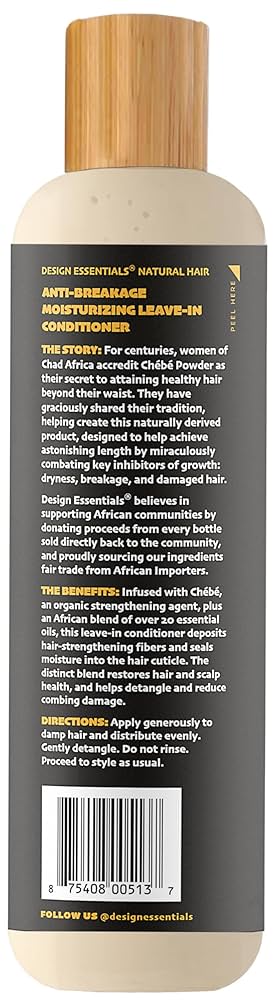 Design Essentials African Chebe Anti-Breakage Moisture Leave-In Conditioner 365g