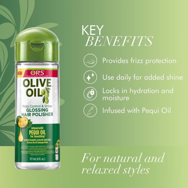 ORS Olive Oil Glossing Polisher Bottle 177 ml ORS Olive Oil Glossing Polisher Bottle 177 ml