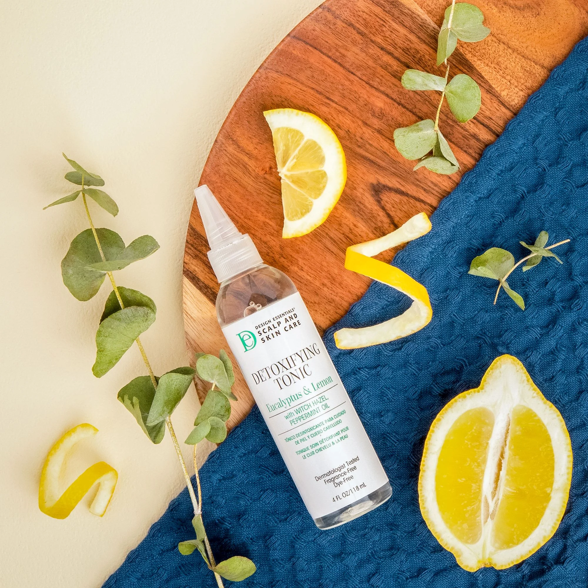 Design Essentials Scalp & Skin Detoxifying Tonic 4oz