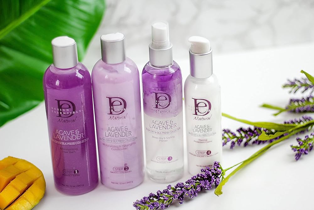 Design Essentials Agave & Lavender Moisturizing Blowdry Style Primer 236ml