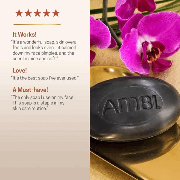 AMBI Black Soap with Shea Butter 99gr AMBI Black Soap with Shea Butter 99gr