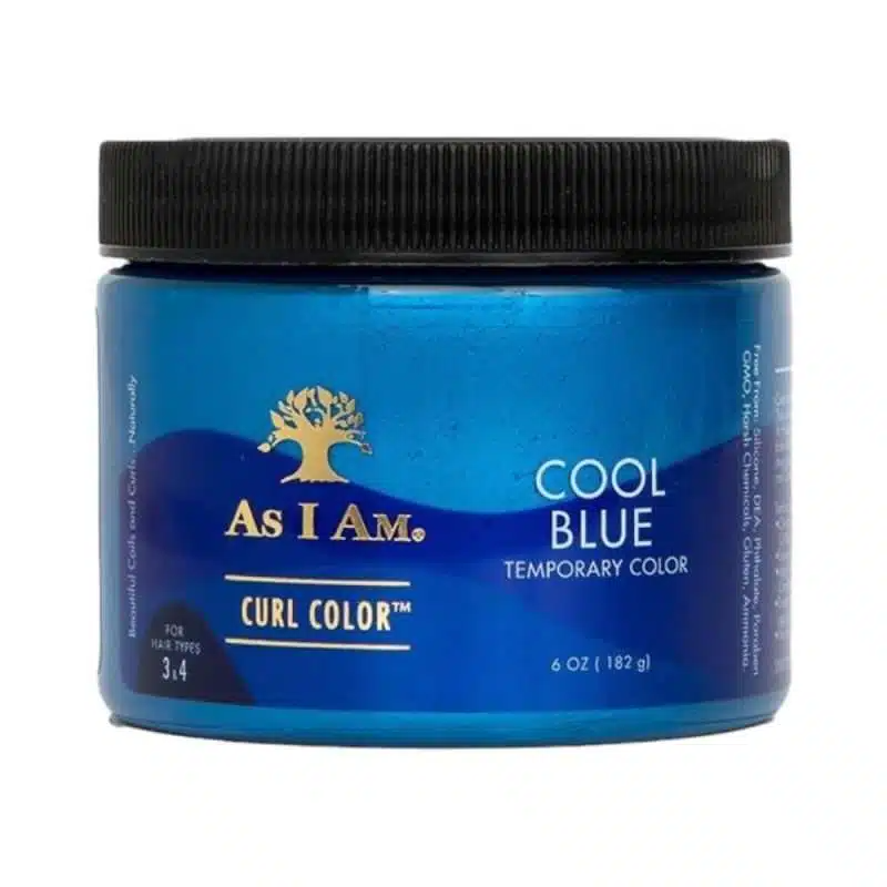As I Am Curl Color Temporary Gel - Cool Blue 170g As I Am Curl Color Temporary Gel - Cool Blue 170g