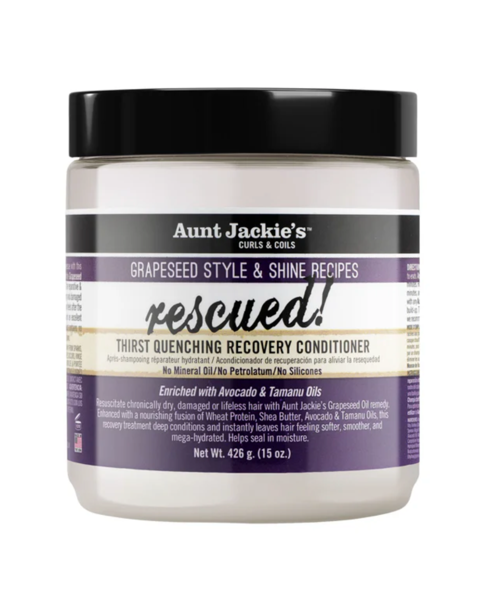 Aunt Jackie's Grapeseed Rescued! Thirst Quenching Recovery Conditioner 426gr