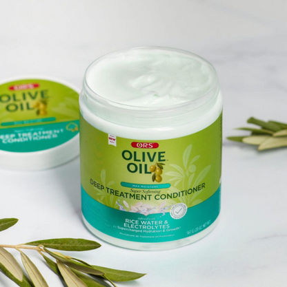 ORS Max Moisture Rice Water & Electrolytes Deep Treatment Conditioner 567gr ORS Max Moisture Rice Water & Electrolytes Deep Treatment Conditioner 567gr