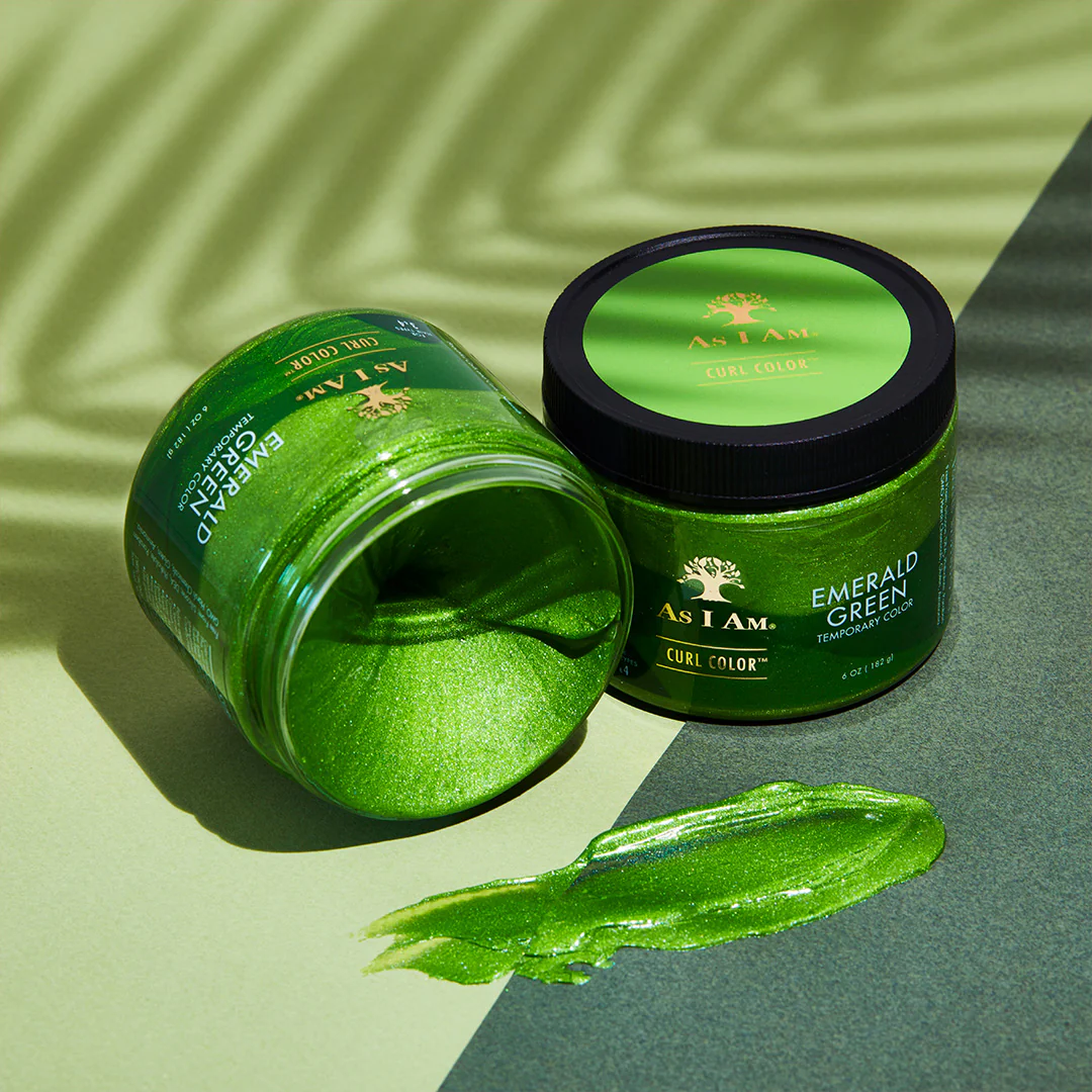 As I Am Curl Color Temporary Gel - Emerald Green 170g