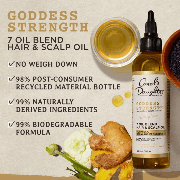 Carol's Daughter Goddess Strength 7 Oil Blend Hair & Scalp Oil 125ml Carol's Daughter Goddess Strength 7 Oil Blend Hair & Scalp Oil 125ml