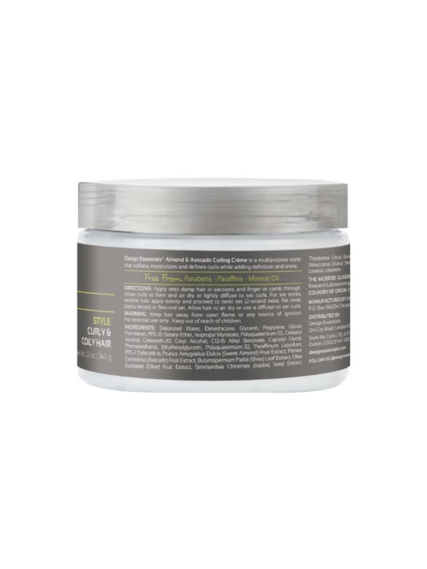 Design Essentials Almond & Avocado Curling Creme 340 Gr