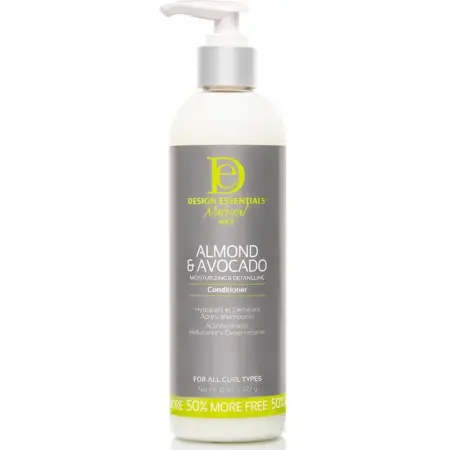 Design Essentials Almond & Avocado Moisturizing & Detangling Conditioner 227gr