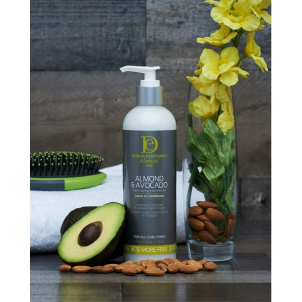 Design Essentials Almond & Avocado Moisturizing & Detangling Conditioner 227gr