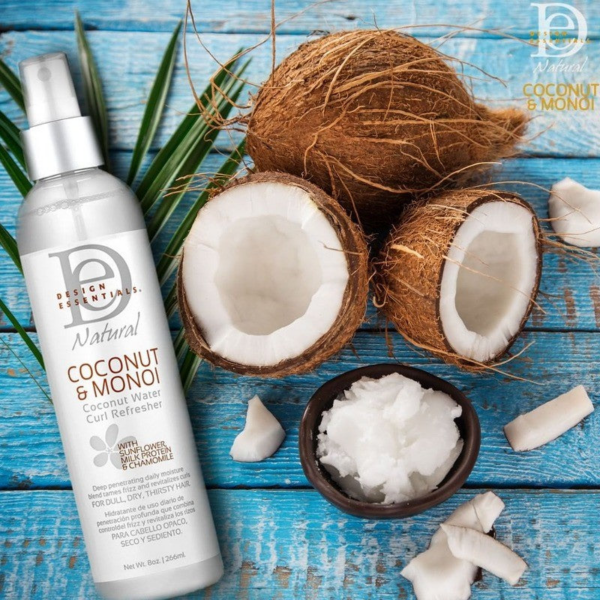 Design Essentials Coconut & Monoi Curl Refresher 266ml