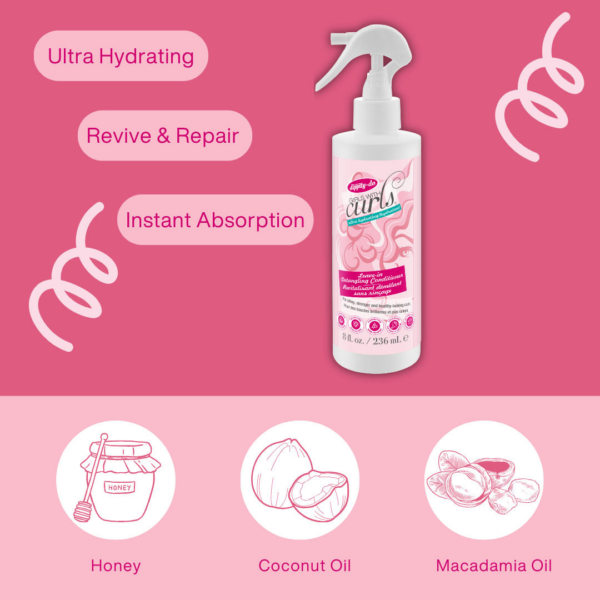 Dippity-Do Girls with Curls Leave in Detangler 236ml Dippity-Do Girls with Curls Leave in Detangler 236ml