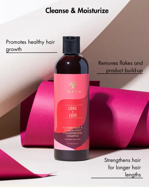 As I Am Long & Luxe Strengthening Shampoo 355ml