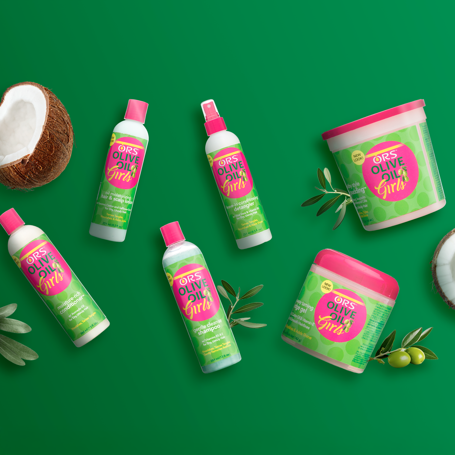 ORS Olive Oil Girls Moisture Rich Conditioner 384ml