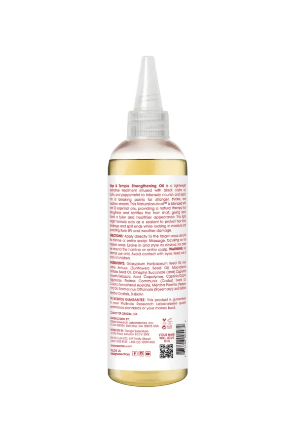 Design Essentials Scalp & Skin Edge Temple Strengthening Oil 118ml