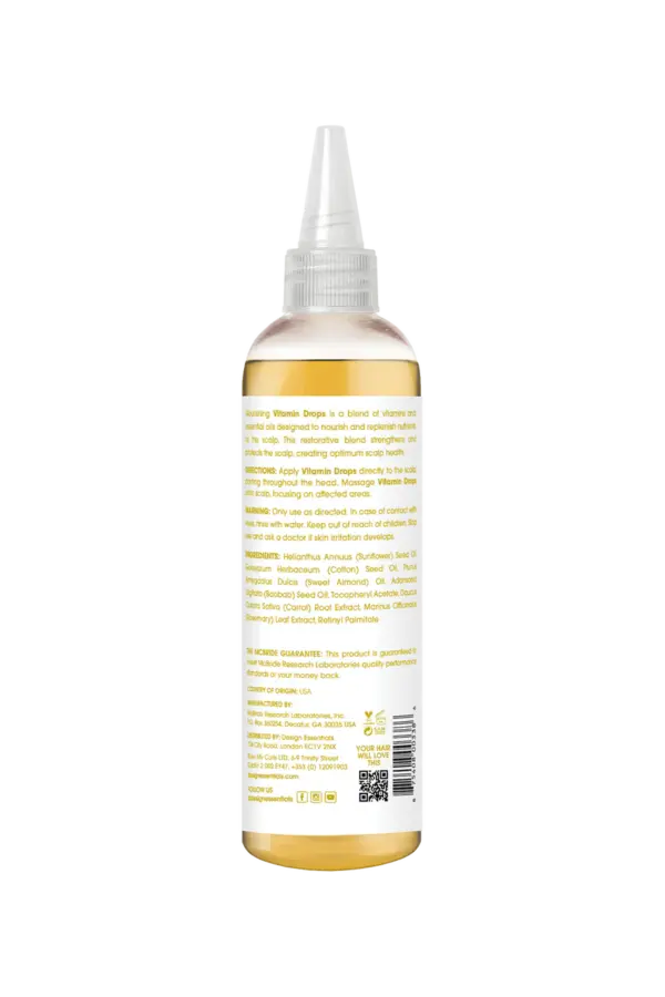 Design Essentials Scalp & Skin Care Vitamin Drops 108ml