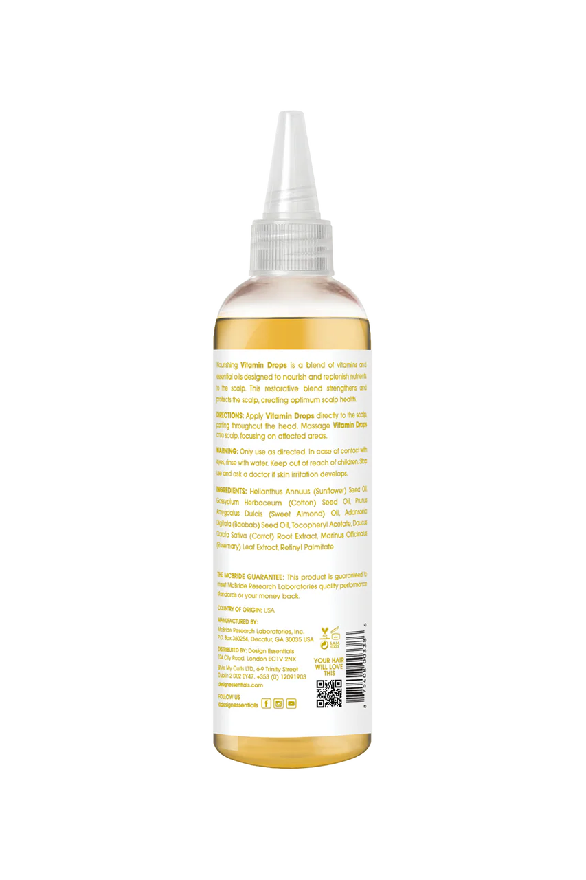 Design Essentials Scalp & Skin Care Vitamin Drops 108ml