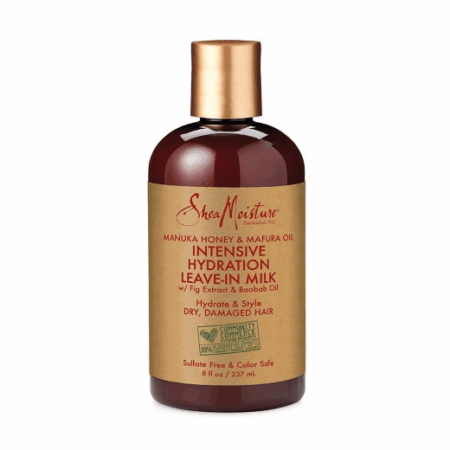 Shea Moisture Manuka Honey & Mafura Oil Intensive Hydration Leave-in Milk 8oz