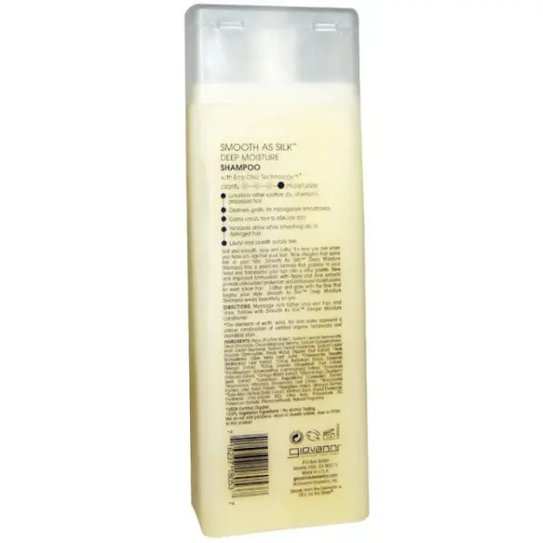 Giovanni Smooth As Silk Deep Moisture Shampoo 8.5oz Giovanni Smooth As Silk Deep Moisture Shampoo 8.5oz