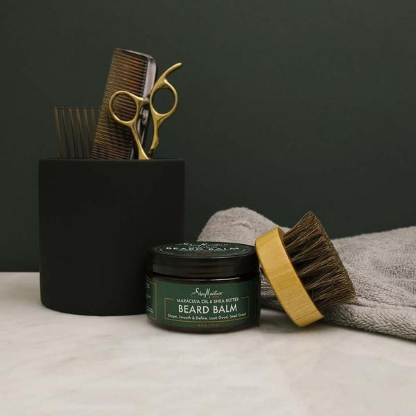 Shea Moisture Men's Maracuja & Shea Butter Beard Balm 113gr Shea Moisture Men's Maracuja & Shea Butter Beard Balm 113gr