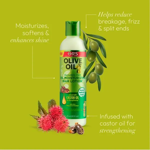 ORS Olive Oil Incredibly Rich Oil Moisturizing Hair Lotion 251ml ORS Olive Oil Incredibly Rich Oil Moisturizing Hair Lotion 251ml