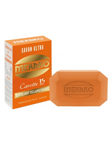 Mekako Exfoliating - Lightening Soap Carrot Oil 200g
